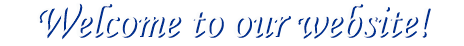 Welcome to our website